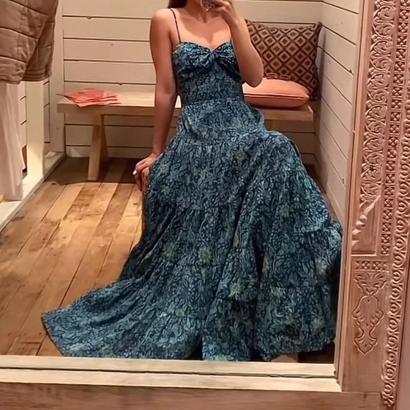 Free People Sun-drenched Maxi Size Small - Picture 7 of 9